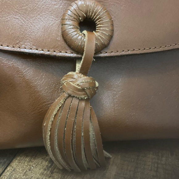 Patricia bash brown leather handbag - Picture 8 of 11